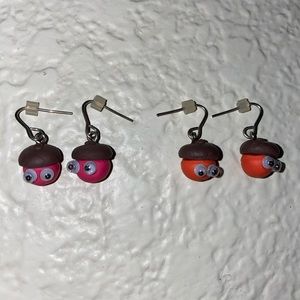 Cute Acorn Dangling Earrings